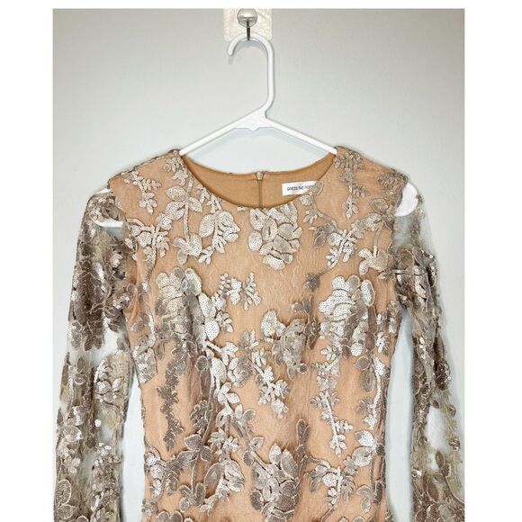 Dress the population grace a-line mini dress sequin - Picture 5 of 5